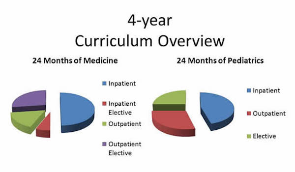 pie chart of curriculum